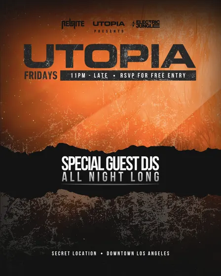 UTOPIA FRIDAY'S SPECIAL GUESTS