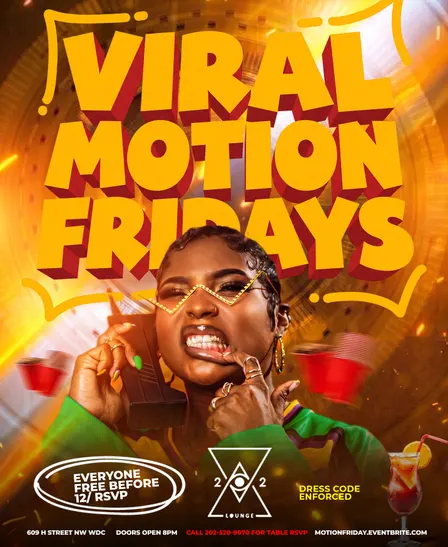 Viral Motion Fridays @ 202 Lounge