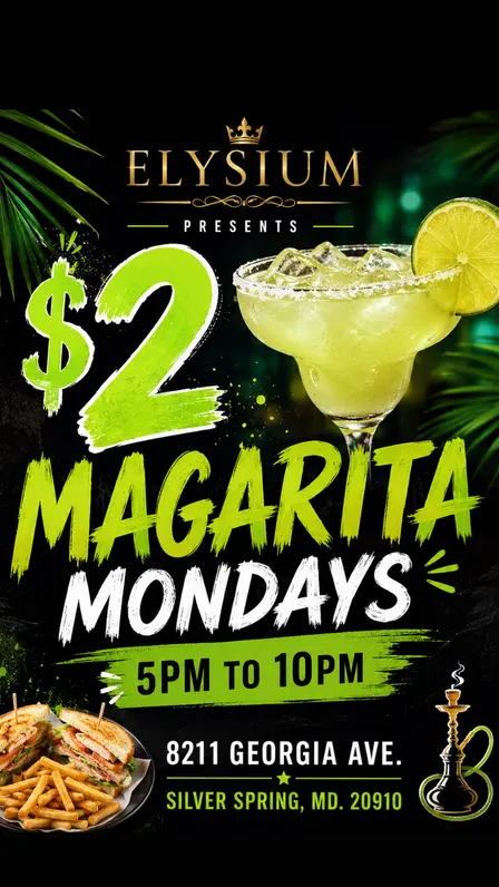 $$2 Margarita Mondays