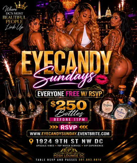 Eyecandy Sundays | Free All Nite