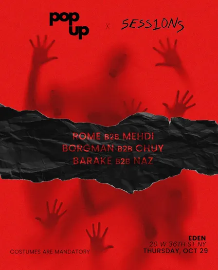 POPUP × 5ESS1ONS | OCT 29
