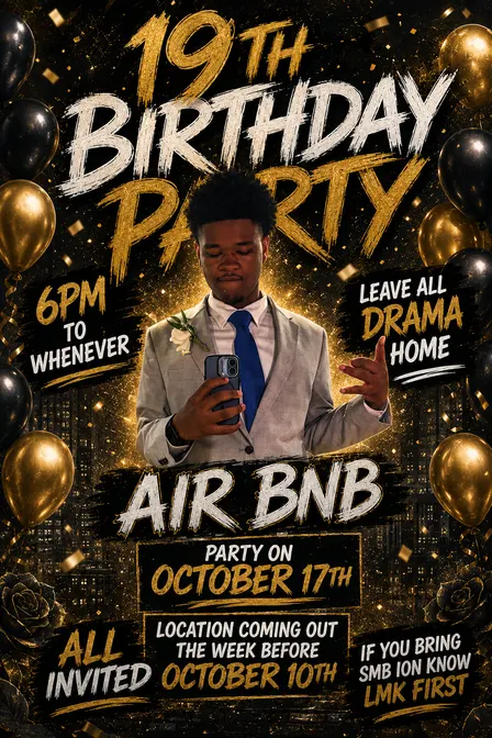 Birthday Air Bnb
