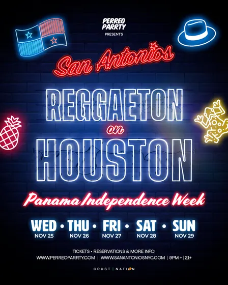 Panama Independence Week Reggaeton on Houston - Perreo Party NYC