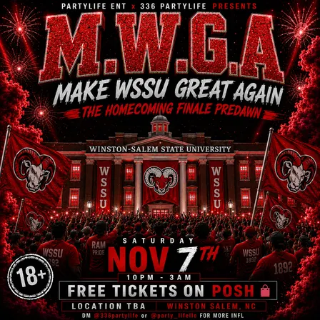 M.W.G.A - MAKE WSSU GREAT AGAIN ❤️🤍