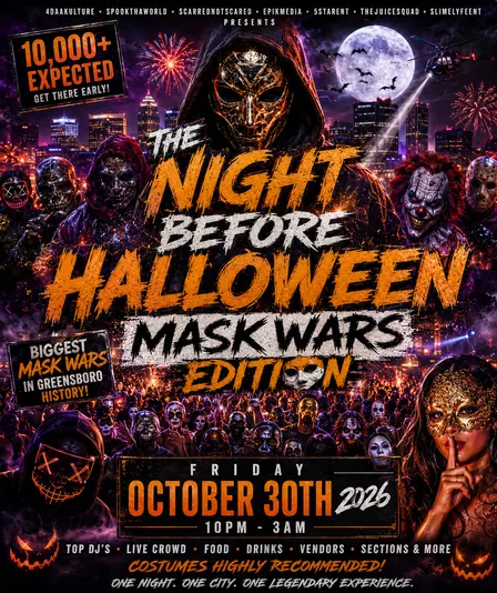 THE NIGHT BEFORE HALLOWEEN: MASK WARS EDITION