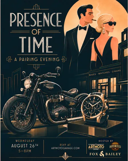 Presence of Time: A Pairing Evening