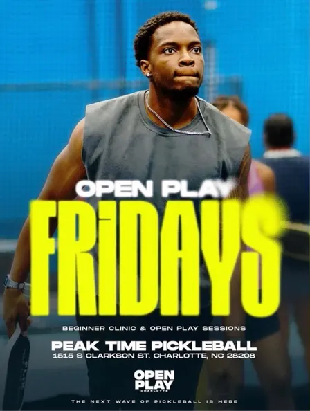 Open Play Fridays @ Peak Time Pickleball