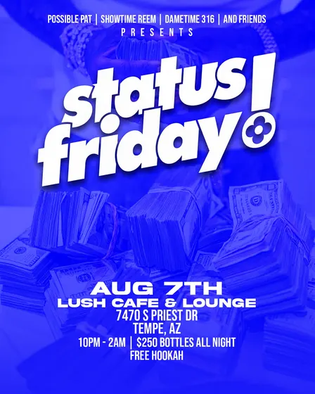 STATUS FRIDAY!