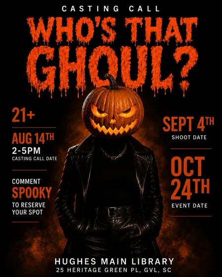 Casting Call: Who’s That Ghoul