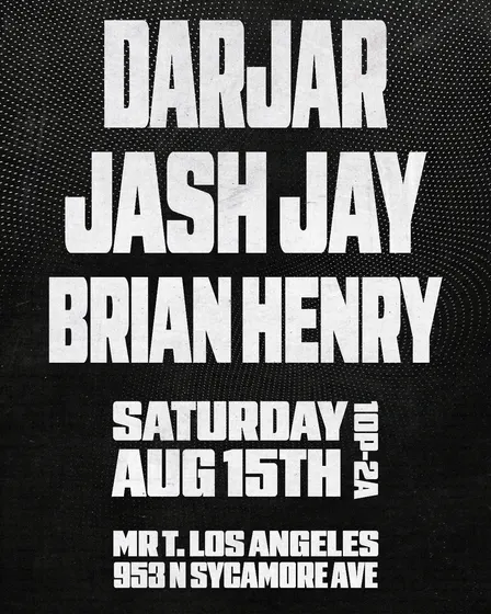 B-Hen + DarJar + Jash Jay - Sun. Nov 15th