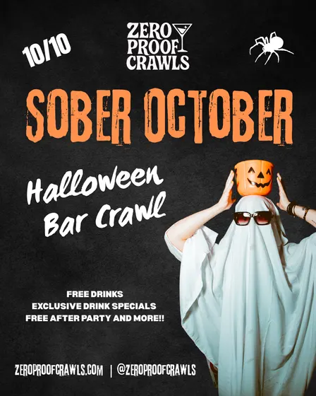 Sober October: Washington DC Zero Proof Halloween Bar Crawl