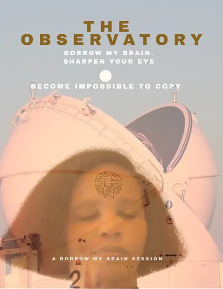 THE OBSERVATORY an intimate observation session for curious colorists. (Copy)