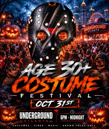 Atlanta: AGE 30+ MUSIC & FOOD FESTIVAL (TOUR) (Costume Edition) (Halloween)