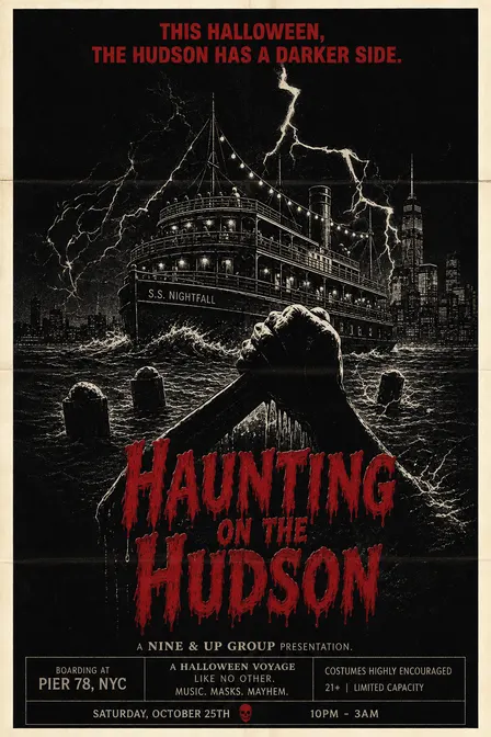 Halloween 2026: Haunting on the Hudson (Boat Party)
