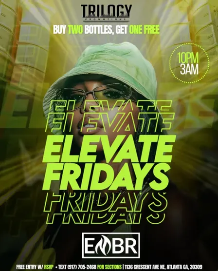 ELEVATE FRIDAYS AT EMBR LOUNGE!
