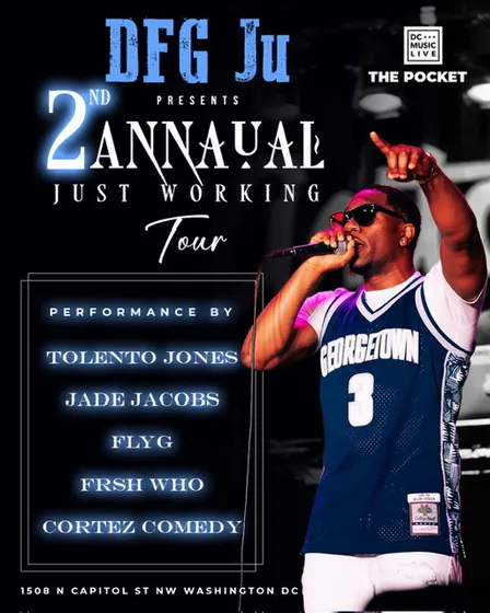 DFG Ju w/ Tolento Jones + Jade Jacobs + FlyG + Frsh Who + Cortez Comedy
