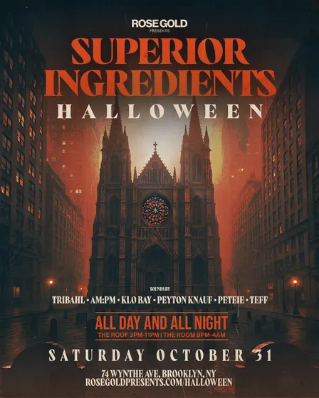 Superior Ingredients Halloween: Rooftop & Club — Oct 31