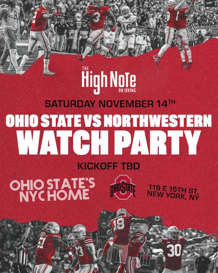 Ohio State vs Northwestern Watch Party