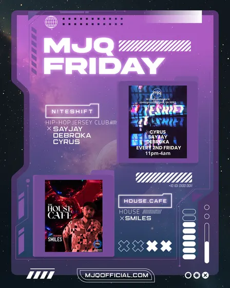 MJQ // N!TESHIFT // HOUSE.CAFE