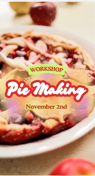 Pie Making Workshop