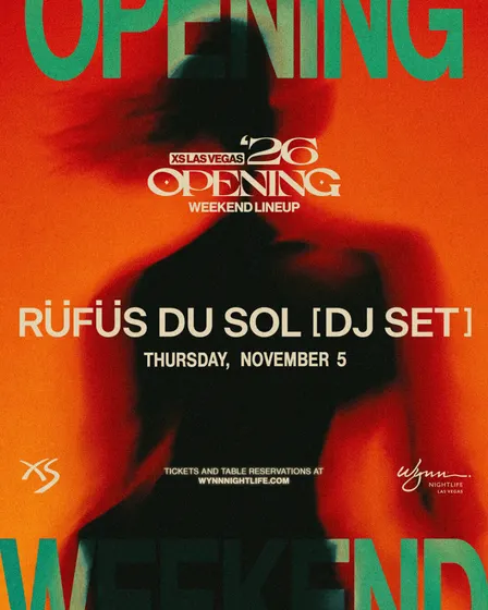 RUFUS DU SOL AT XS NIGHTCLUB