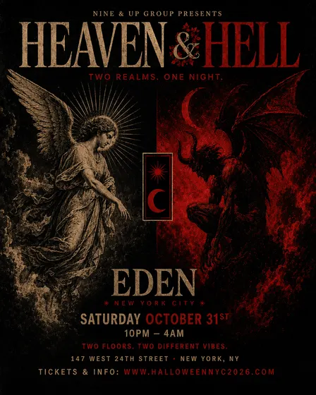 Halloween 2026: Heaven & Hell @ EDEN