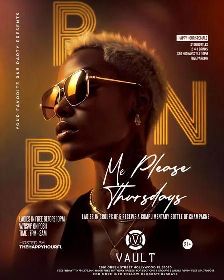 RNB Me Please Thursdays