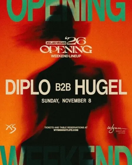 DIPLO B2B HUGEL AT XS NIGHTCLUB