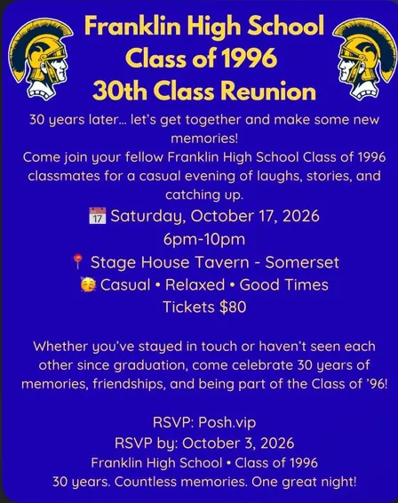 Let’s celebrate 30 years of memories!!
