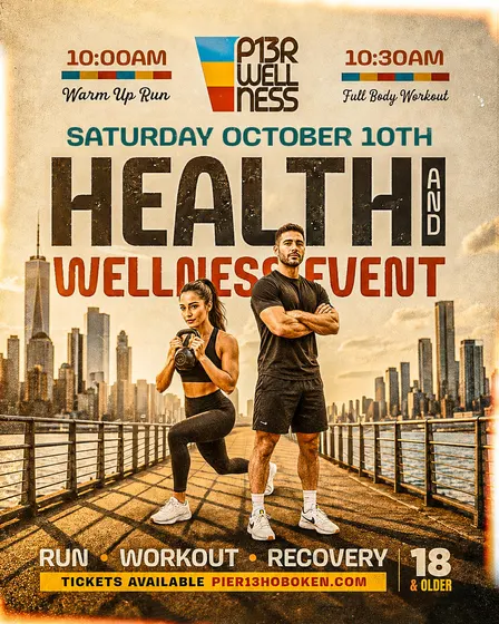 Pier 13 Hoboken: Health and Wellness Event