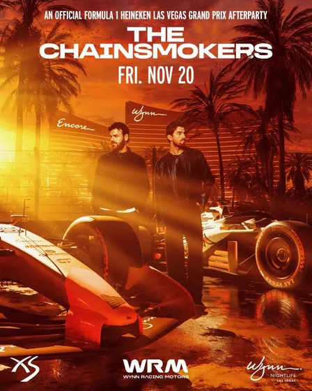 THE CHAINSMOKERS at XS Nightclub Fri, Nov 20 at 10:00 PM PST
