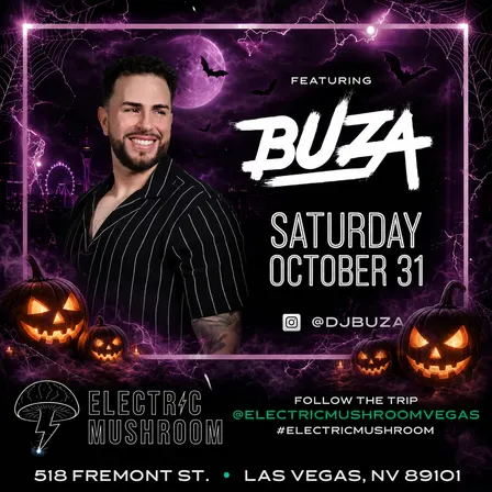 DJ BUZA AT ELECTRIC MUSHROOM ( HIP HOP, TOP 40 & LATIN )