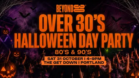 🎃 80s & 90s Over 30s Halloween Daytime Clubbing - PORTLAND 👻🕺🏽