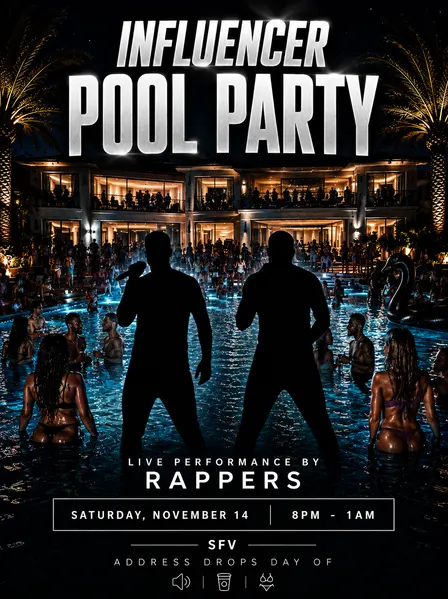 INFLUENCER POOL PARTY