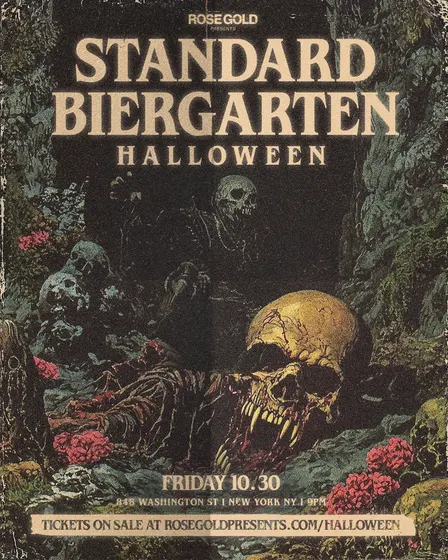 Standard Biergarten NYC Halloween Party — Oct 30