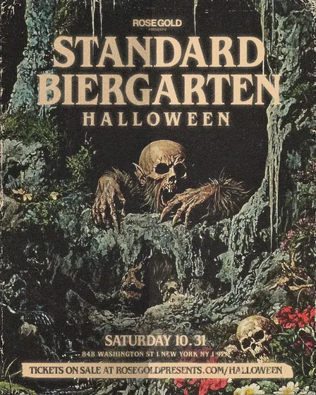 Standard Biergarten NYC Halloween Party — Oct 31