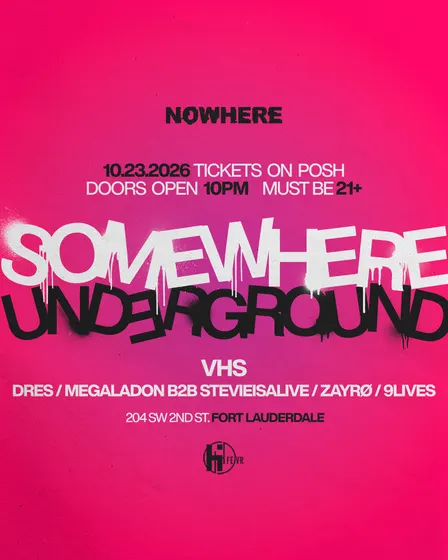 SOMEWHERE UNDERGROUND @ NOWHERE | S5V6