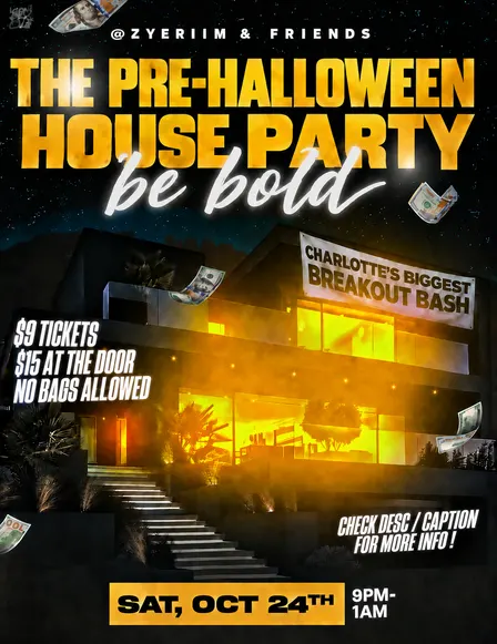 ℅ 27 - 28 The Pre-Halloween House Party