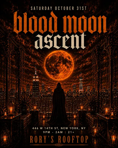 Blood Moon Ascent Halloween @Rory's Rooftop 10/31