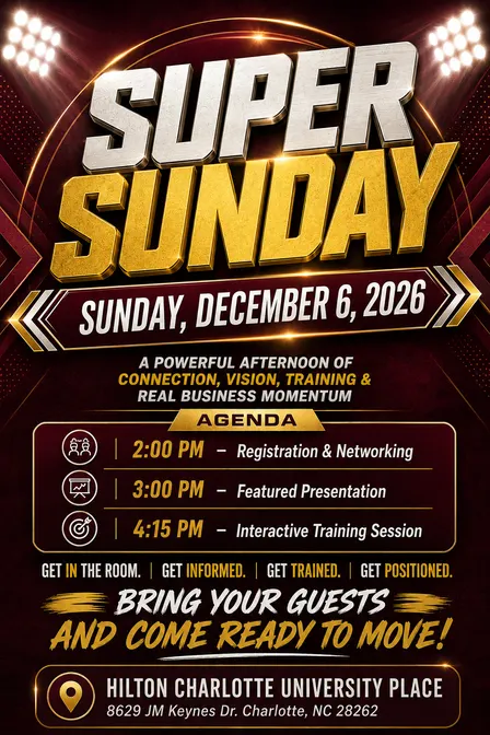 Charlotte Super Sunday!