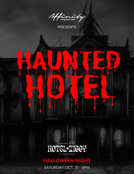 Haunted Hotel Halloween @ Hotel Ziggy