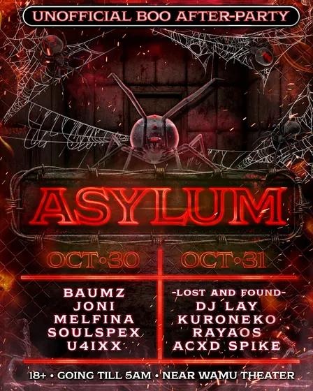 Asylum (Boo Unofficial Afterparty)