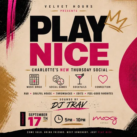 PLAY NICE: Music Bingo + Social Games