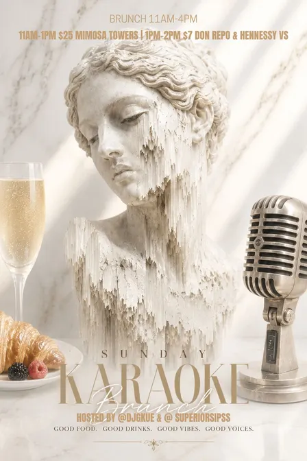 Karaoke Brunch Sundays