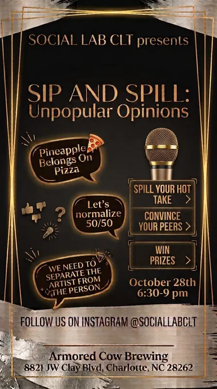 Sip and Spill: Unpopular Opinons