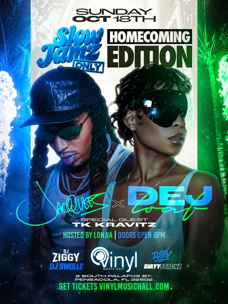 Jacquees + Dej Loaf w/ TK Kravitz