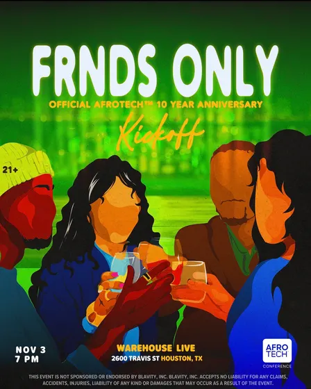 FRNDS Only: Official AFROTECH™ 10 Year Anniversary Kickoff (11/3)