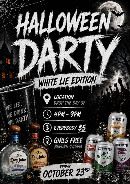 Halloween White Lie Darty