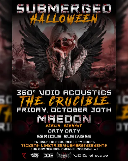 Submerged Halloween w/ MAEDON, Drty Drty, and Serious Business