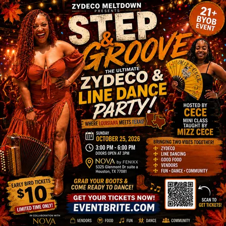 Zydeco Meltdown - Step & Groove (Zydeco Meets Line Dancing)